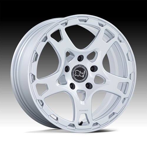 Black Rhino Klaue Forged Silver Custom Wheels 1